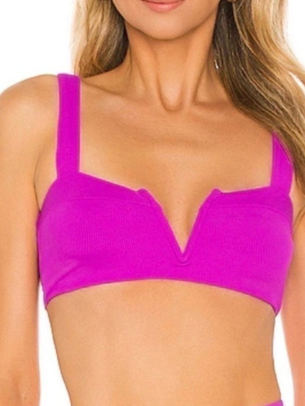 L*SPACE‎ Lee Lee Bikini Top in Pitaya Sz Small